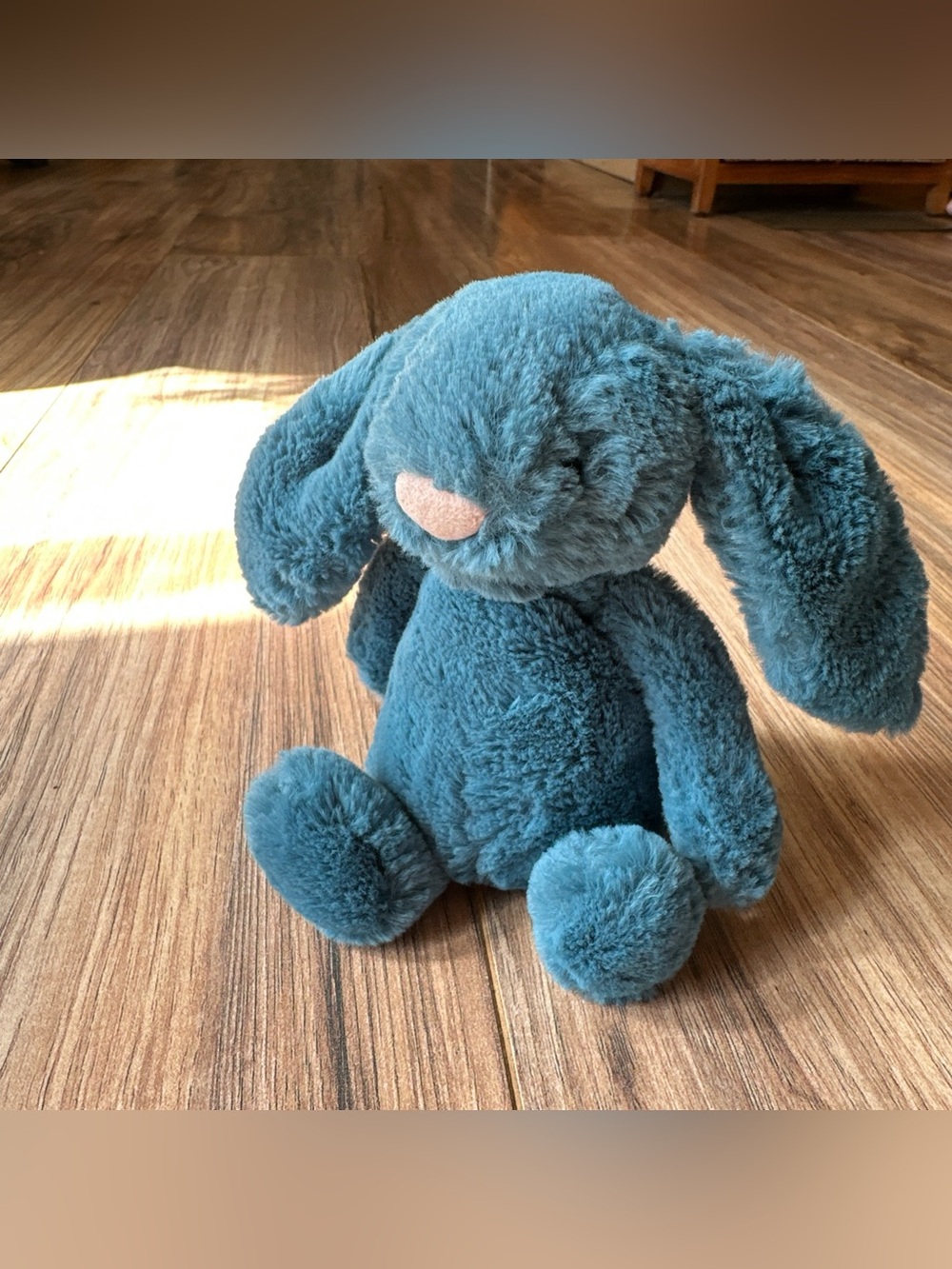 Jellycat BASHFUL MINERAL BLUE BUNNY SMALL Rabbit Soft Plush Toy
